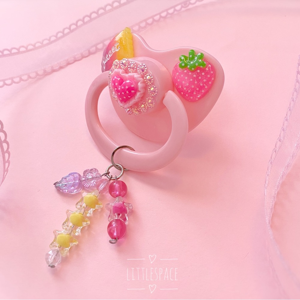 Adult Heart Deco Paci 💗 Pacifier - Picture 6 of 8